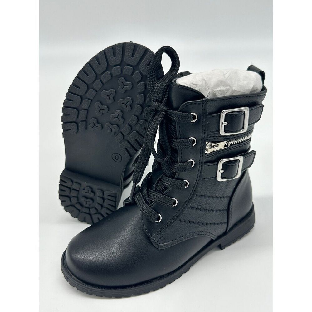 Rachel Shoes Lil Harley Ankle Boots Size 9M Toddlerโ